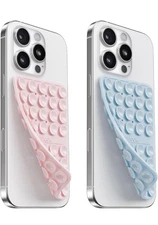 Klearlook Silicone Double-Sided Suction Cup Phone Case Detachable Mount, Sticky 