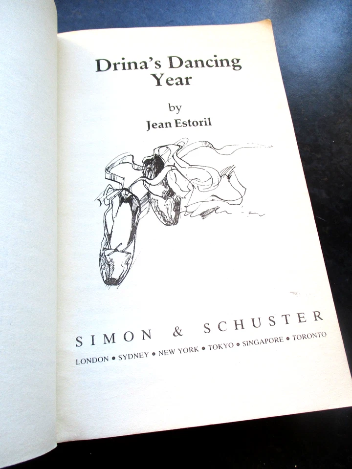 Drina's Dancing Year 1991 Ballet for Drina 1990 Jean Estoril Simon & Schuster  H - Image 4 of 4