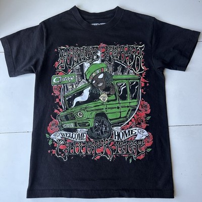 CHIEF KEEF WELCOME HOME MERCH *LIMITED* BLACK “WELCOME HOME” size