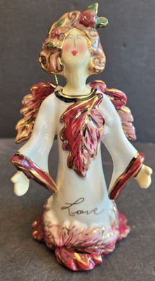 Blue Sky Clayworks Mother Angel Bell Ornament by Heather Goldminc 2003