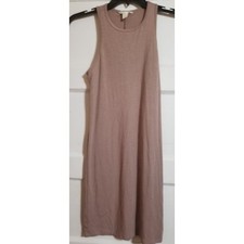 FOREVER 21 Taupe Body Con Tank Style Sleeveless Dress Ladies Juniors MEDIUM