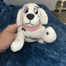 101 Dalmatians Penny Plush Dog Bean Bag With Sound WORKS 8  Disney Store