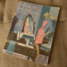 Singer Zigzag 545 Sewing Machine Instructions Manual 1969
