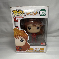 Funko Pop! Animation Asuka Neon Genesis Evangelion #635 Vinyl Figure Red 2019