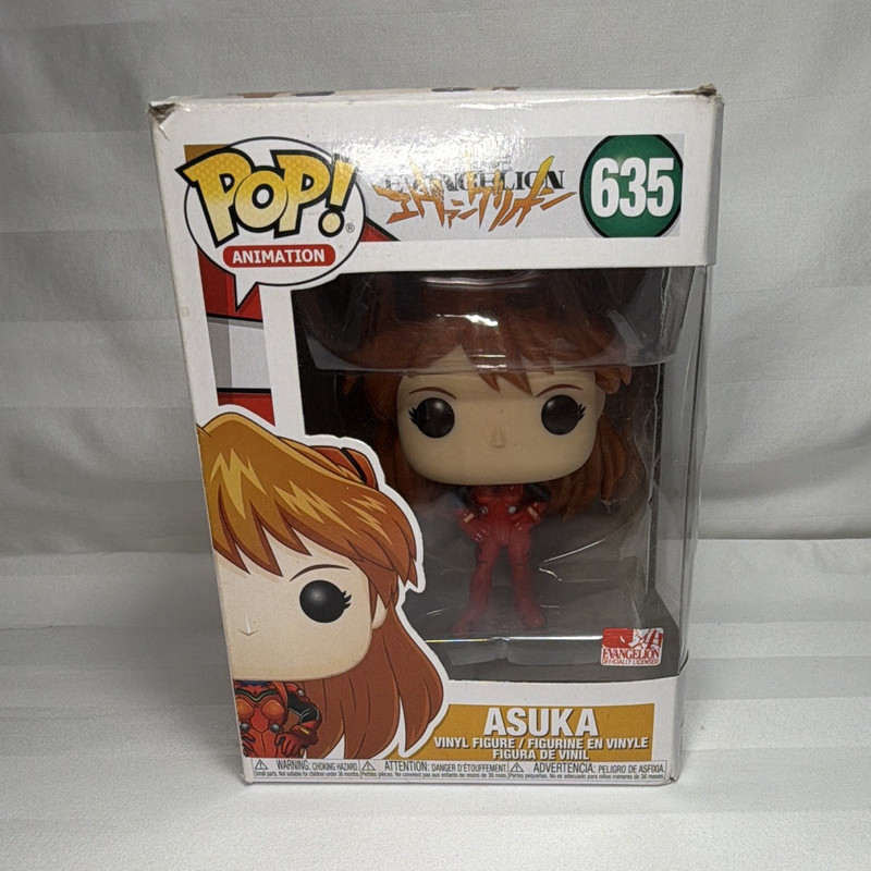 Funko Pop! Pokemon Asuka Neon Genesis Evangelion #635 Vinyl Figure Red 2019