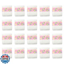 CHAREX Reborn Baby Doll Diapers - 20 Pieces Pack Newborn Diapers, Doll Access