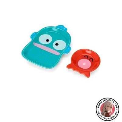 Sanrio Figuren Teller Set: Hangyodon und Sayuris Happy Life Hangyodon Keramik