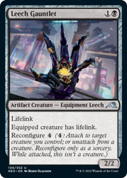 Leech Gauntlet 106/302 Uncommon Kamigawa: Neon Dynasty