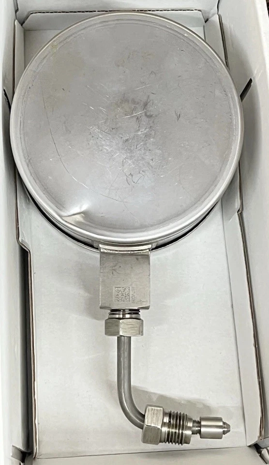 "Manómetro de alta presión NOSHOK 4"" 0-60.000 psi acero inoxidable con conector" Foto 4 de 4