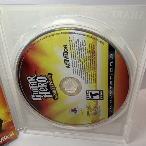 Jeu Guitar Hero World Tour PS3 - Version Française Neuve Sous Blister
