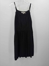 Pre-Owned Loft Black Size Small Short Sleeveless Dress