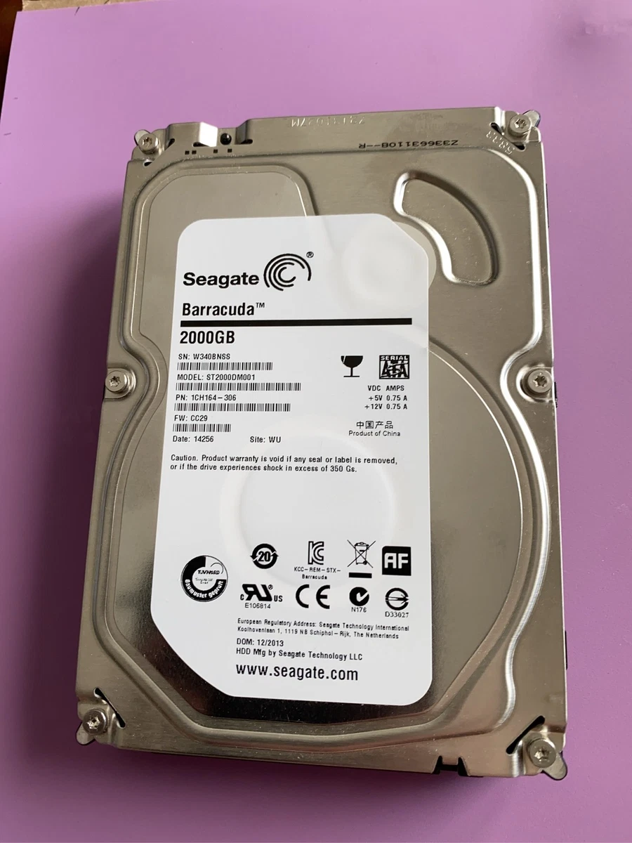 Seagate Barracuda St2000dm001 2tb for sale | eBay