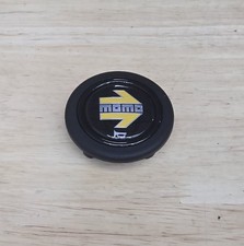 MOMO Chrome/Yellow Arrow Over Black Round Lip Horn Button suit steering wheels