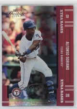 2005 Playoff Prestige Xtra Bases Red /150 Alfonso Soriano #112 0q3