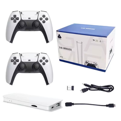 4K HDMI TV 20000+ Video Game Stick Retro Gaming Console w/ 2 Wireless Controller