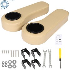 for E-Z-GO Club Car Yamaha Golf Cart Armrest with Cup Holder Beige