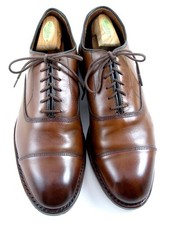Allen Edmonds "PARK AVENUE" Cap-Toe Oxfords 9.5 D Dark Chili Made in USA 781N 