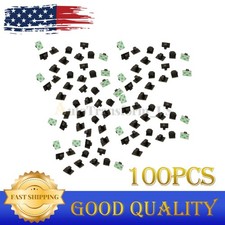 100x Self-Adhesive Cable Clips Cord Wire Holder Management Organizer Clamp US