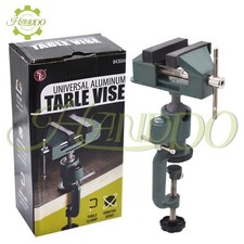 3" Universal Table Vise Aluminum Swivel 360&deg; Rotating for Holding Small Parts