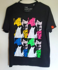 Freddie Mercury The Mercury Phoenix Trust Men's Black Graphic T Shirt SZ XS