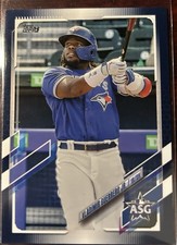 2021 TOPPS UPDATE BLUE VLADIMIR GUERRERO JR. BLUE JAYS #ASG-7 ALL-STAR GAME