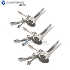 3 CUSCO Vaginal Speculum Small Medium Large Gynecology Instruments