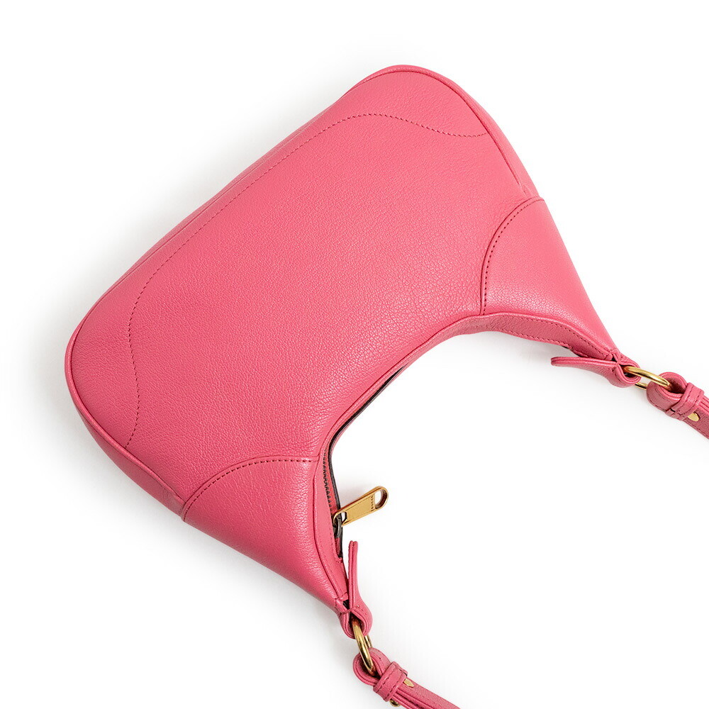 AUTH GUCCI INTERLOCKING G APHRODITE 3WAY BAG GOATSKIN FLAMINGO