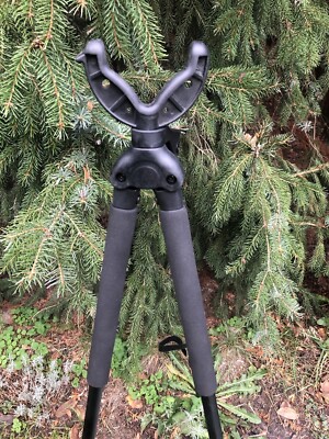 Zielstock - Pirschstock - Teleskopstock - Aluminium -Dreibein -Zielhilfe ZT 6