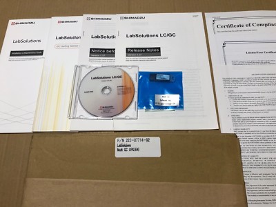 Shimadzu 223-07714-92 Labsolutions Multi GC Upgrade Kit NEW 