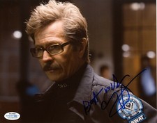 Gary Oldman Batman Dark Knight Signed Autographed Signed 8x10 Photo ACOA 2020-4