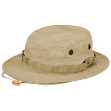 Propper Boonie Hat Mens Cotton Jungle Bucket Bush Safari Hunting Wide Brim Khaki