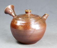 Tokoname Hand-made Wood-fired Teapot by Takayoshi, #09 : D83*H75mm, 190ml
