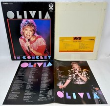 Olivia Newton-John In Concert Video High Density VHD Japanese Import Music Movie