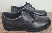 Nunn Bush Dress Shoes Flex Lace-Up Black Leather Oxford Mens Size 12 M