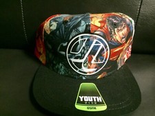 JUSTICE LEAGUE DC superhero Youth snapback hat