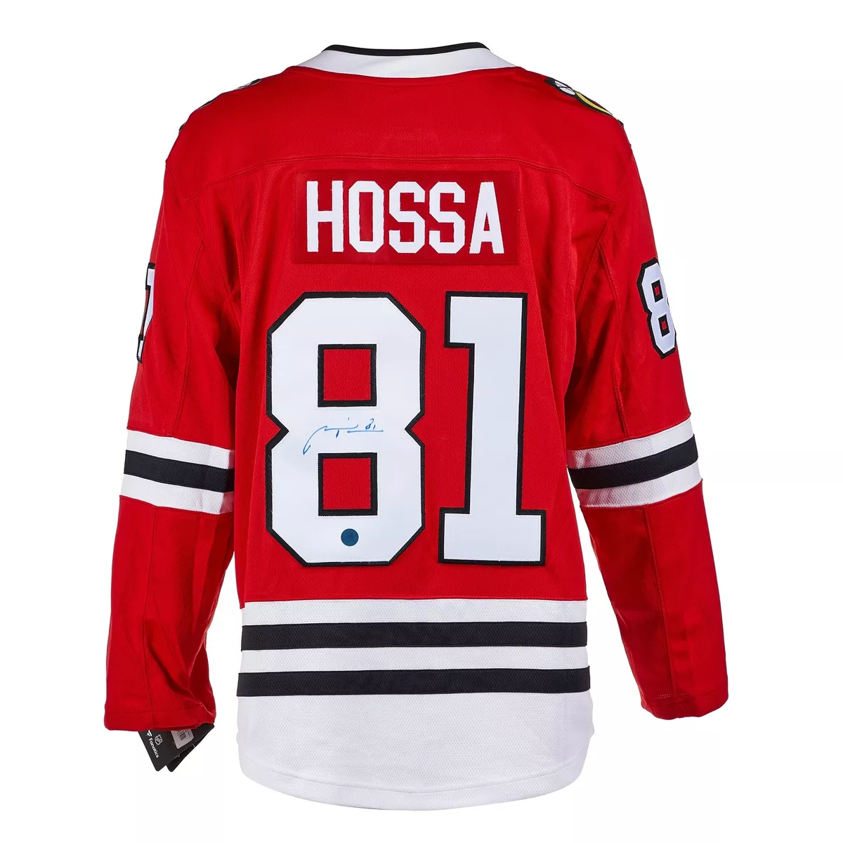 Marian Hossa Autographed and Framed Chicago Blackhawks Jersey