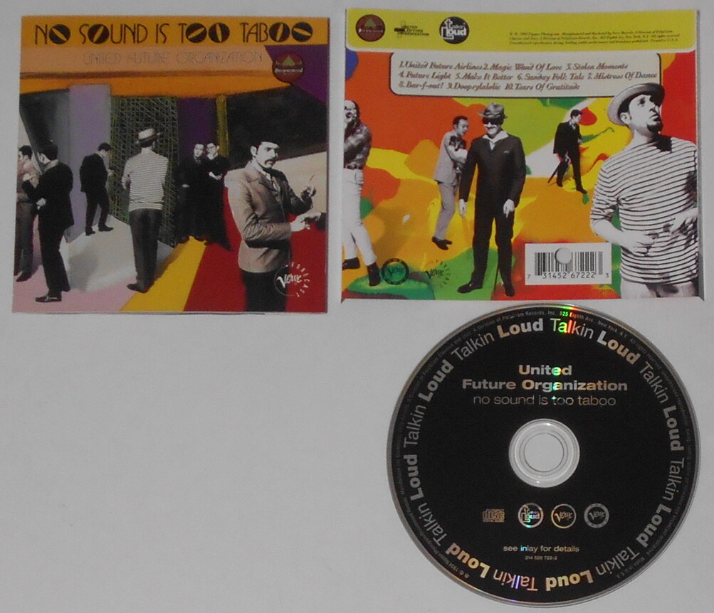 United Future Organization - No Sound is Too Taboo - U.S. cd | eBay