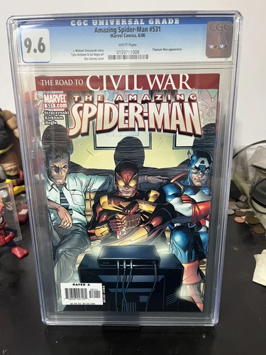 Amazing Spider-Man #531 - CGC 9.6 - Titanium Man Appearance
