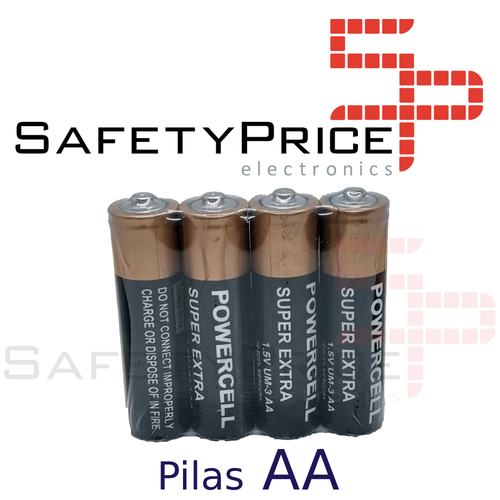 Pilas Alcalinas 1.5V AA PowerCell Super Extra | eBay