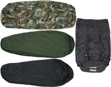 NEW - MSS Modular Sleep System w Sleeping Bags Bivy Cover Stuff Sack Woodland