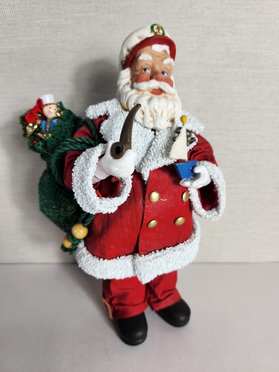 Vtg Possible Dreams Clothtique Christmas Captain Santa Claus