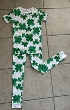 Carter&rsquo;s Girl Size 12 St. Patrick&rsquo;s Day Shamrocks 2 Piece Pajama Set. NWT.