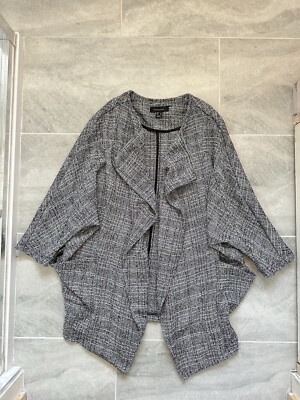 Like New Grey Waterfall Jacket Size 10 UK