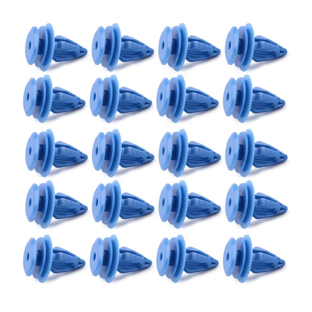 20pcs Plastic Clips Front & Rear Wheel Arch Trim Fit For Land Range