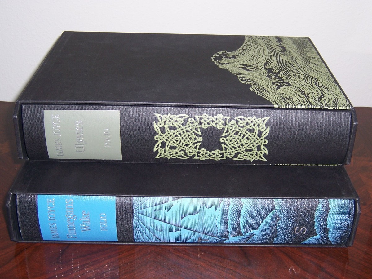 Folio Society ULYSSES & FINNEGANS WAKE by James Joyce 2 vols
