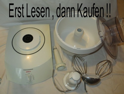 Bosch concept Schüssel Deckel Motor Küchenmaschine Rührbesen 7000 Ersatzteile