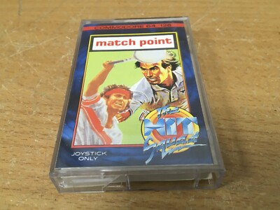 Match Point Commodore 64 C64 Spiel - Vintage Tennis Sport Cartridge