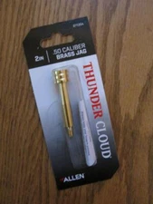 Thunder Cloud .50 Cal Brass Jag - Allen #87135A - NEW In Pkg - Muzzleloader Tool