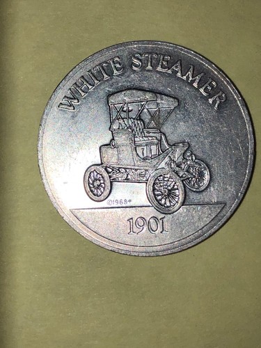 Sunoco DX Antique Car Coin Series 1, 1901 White Steamer | eBay