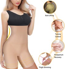 Women Tummy Control Shapewear High Waist Body Shaper Butt-Lifter Thigh Slimmer